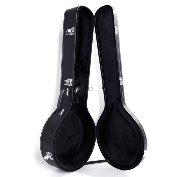 【AM不售卖】PVC 随琴身型 黑色细纹 四弦班卓琴 班卓琴皮盒-7
