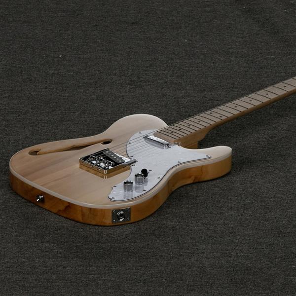【AM不售卖】GTL 半空心单-单拾音器 玫瑰木指板 原木色-白珍珠护板 S201 TL电吉他-19