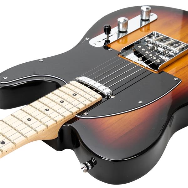 【AM不售卖】GTL 实心单-单拾音器 枫木指板 日落色-黑护板 S101 TL电吉他-12