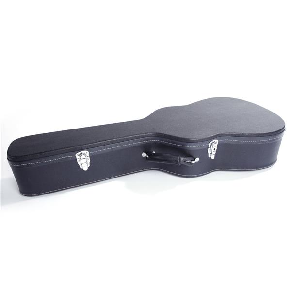 【AM不售卖】PVC 随琴身型 黑色细纹 39in 古典 吉他皮盒-8