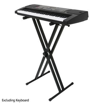【AM不售卖】双管X型 Q-2XC 黑色 电子琴支架