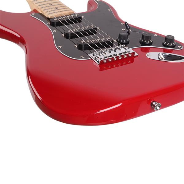 【AM不售卖】GST 单-单-单拾音器 枫木指板 红色-黑护板 S102 ST电吉他-13
