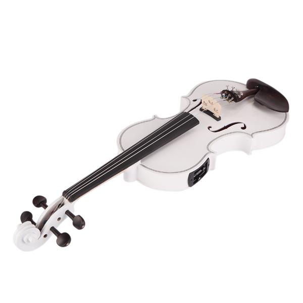 【AM不售卖】GV102 4/4 全实木 白色 带EQ 小提琴-8