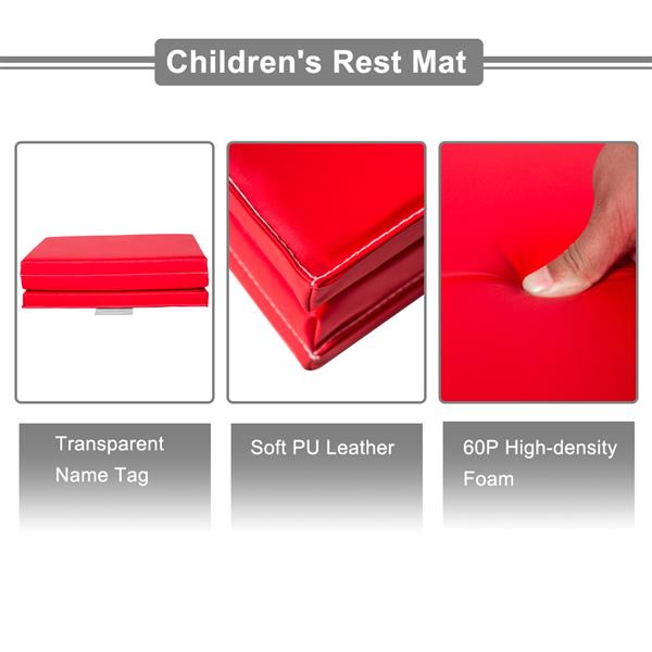 红色 N001 可折叠 体操垫-20