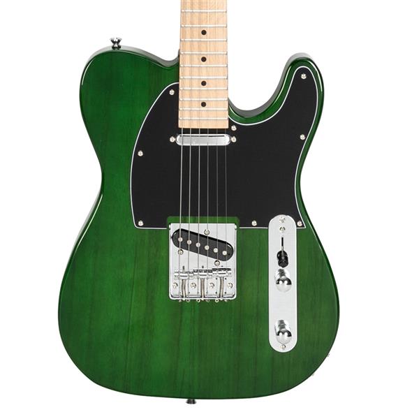 【AM不售卖】GTL 实心单-单拾音器 枫木指板 绿色-黑护板 S101 TL电吉他-9