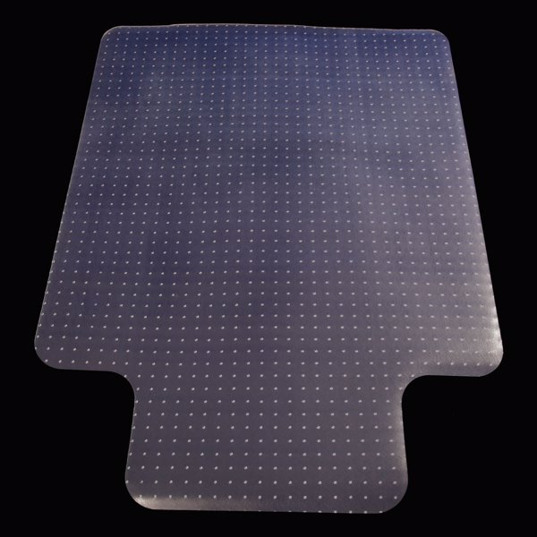 超优惠套装 三块装 PVC透明地板保护垫 椅子垫 带钉 凸形 【90x120x0.2cm】-8