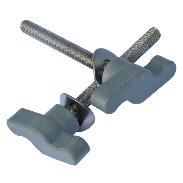 PE吹塑板铝管 带靠背 灰色 洗澡椅 CST-3012 S001-10