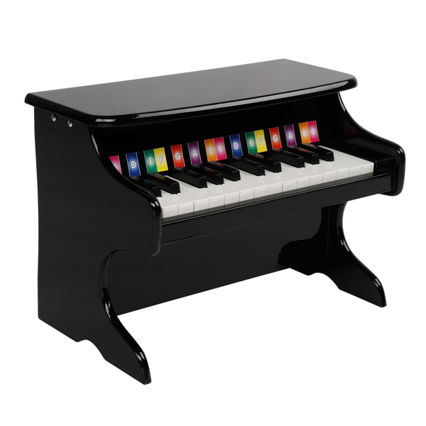 LALAHO 木质 25按键机械音质 黑色 儿童钢琴 41.5*25*29.5cm-6