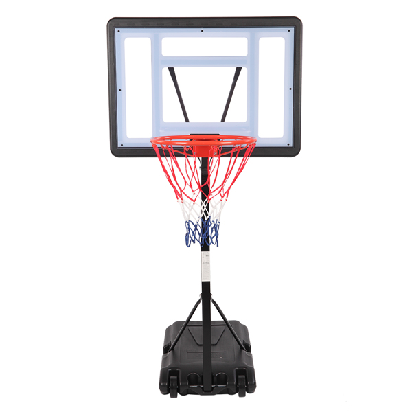 PVC透明板 篮框可调节115-135cm 篮球架 泳池边 最大适用7#球 N002 LX-B064S-3