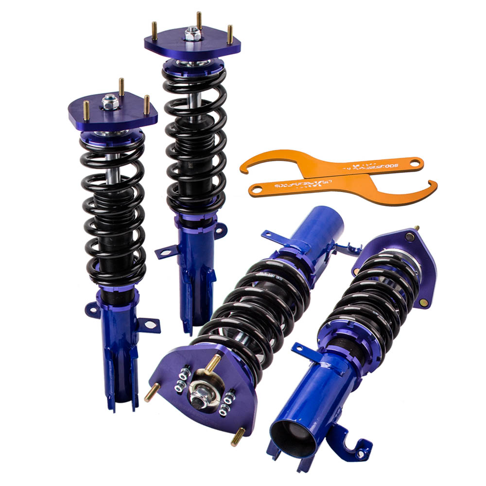 Coilovers Coil Spring Kit For Toyota Corolla 88-99 E90 E100 Adj Height Shocks