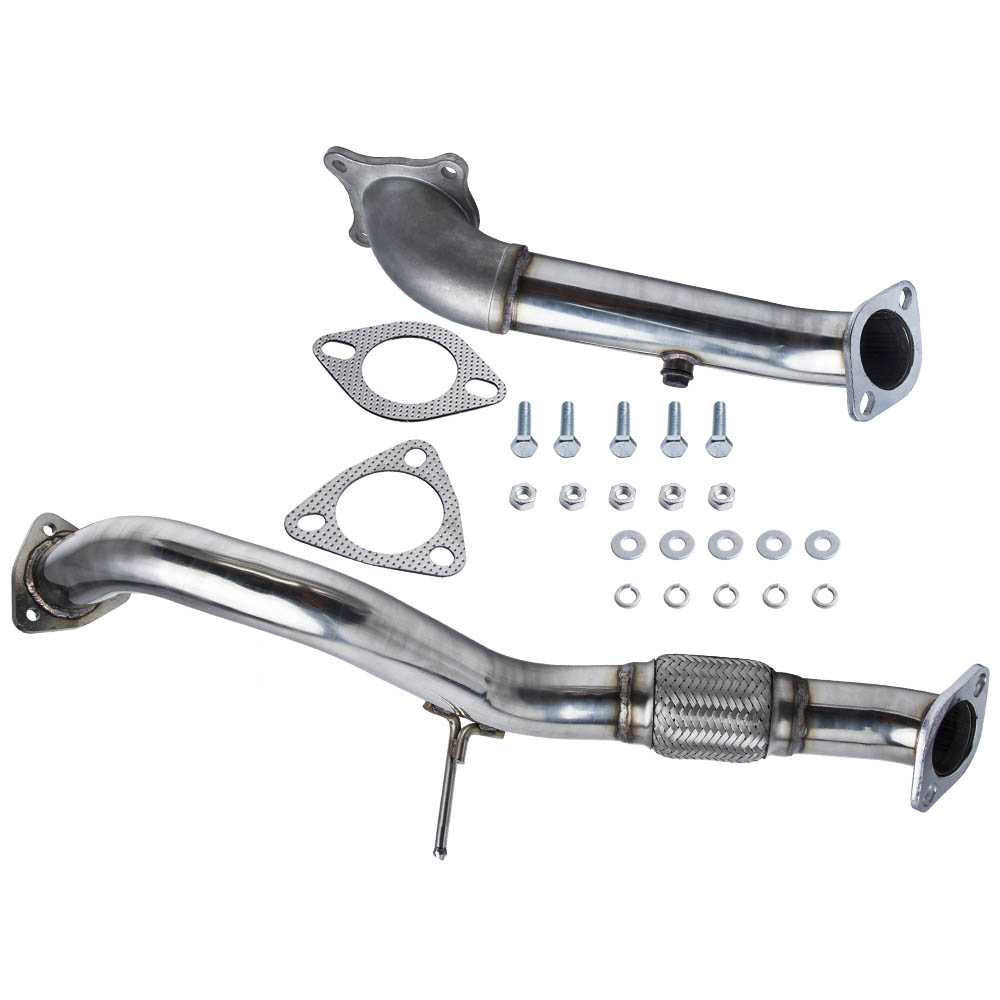 Turbo Catless Downpipe + Front Pipe for Honda Civic Sedan Coupe 1.5L Turbo 17-20