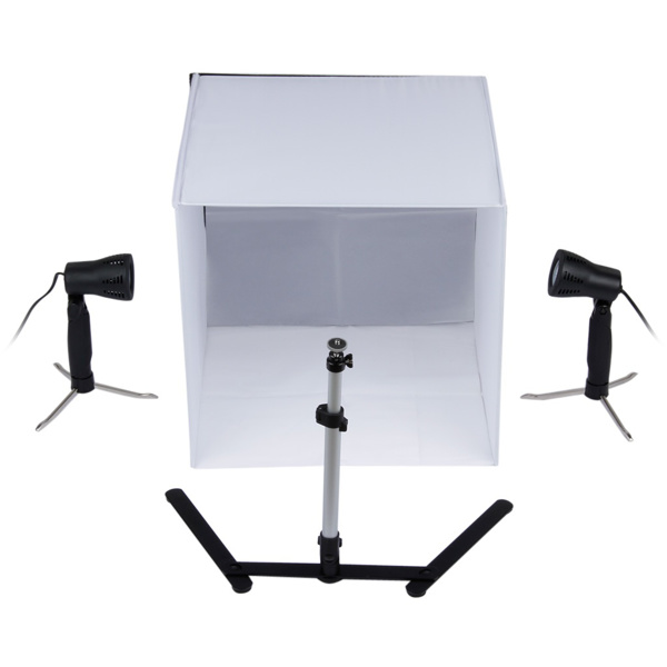 欧规 ST-11 50W 方形 60cm迷你桌面可折叠 涤纶 小型摄影棚-10