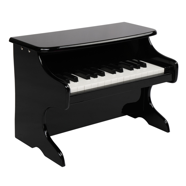 LALAHO 木质 25按键机械音质 黑色 儿童钢琴 41.5*25*29.5cm-8