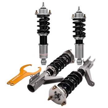 弹簧减震4pcs Coilover Lowering Kits for Honda Civic (EM2) 2001 - 2005 Adj Damper Shocks