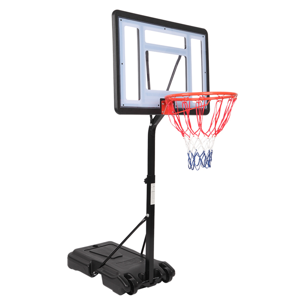 PVC透明板 篮框可调节115-135cm 篮球架 泳池边 最大适用7#球 N002 LX-B064S-5