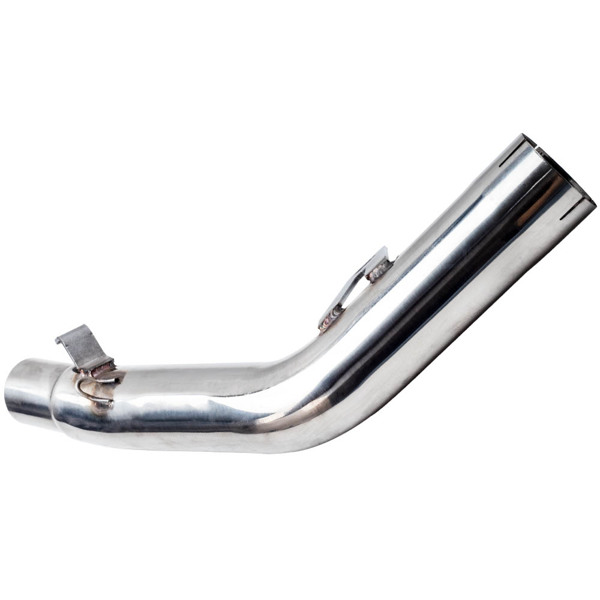 排气歧管 Bolt-on Exhaust Muffler Mid Pipe for Suzuki GSXR 600 GSX-R 750 2011-2017 2018-6