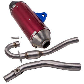 消音器Slip On Muffler Exhaust Pipe System fit for Honda CRF230F CRF150 03-13
