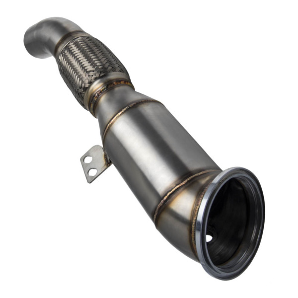 排气歧管 Stainless Steel 4.5" Catless Downpipe for BMW 340i/440i/740i/540i B58 Engine3.0L-2