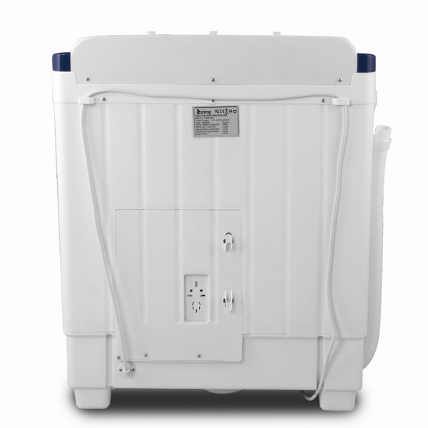 ETL标准美规 XPB50-RS5 16.6lbs 洗衣机 110V 550W 双桶 塑料 蓝白 半自动-5