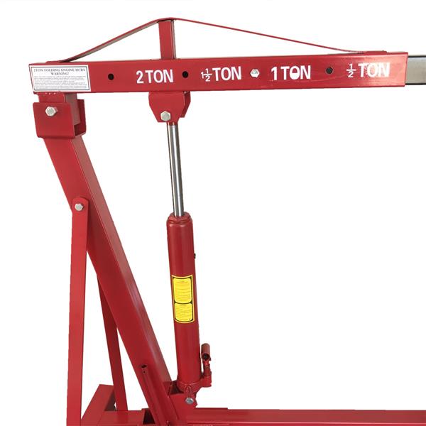 2T可折叠吊机 红色-3