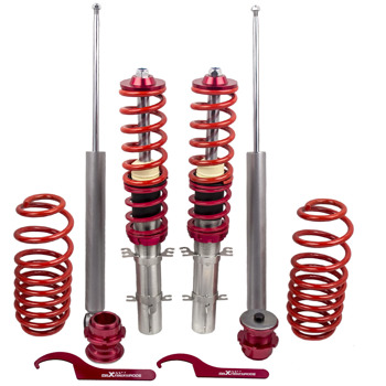 弹簧减震Adj. Height Coilovers Kit for VW Golf MK4 2WD only A4 1998-2005 Coil Springs