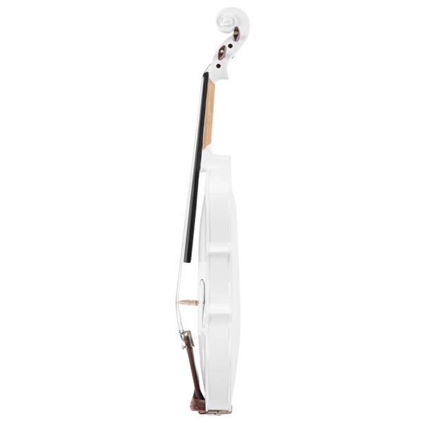【AM不售卖】Glarry GV103 4/4 全实木红木配件 白色 小提琴-9