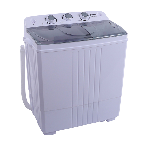 美规 XPB45-ZK45 16.5Lbs 洗衣机 110V 400W 双桶 塑料 灰色盖板 半自动-3