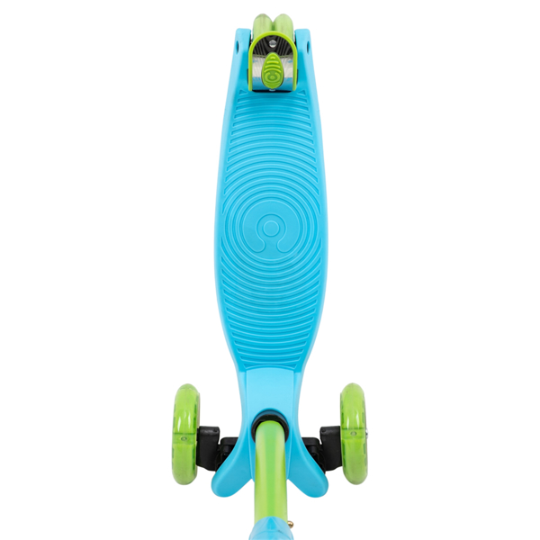 LALAHO PP面板 不可折叠 三档调节 蓝绿配色 踏板车-4