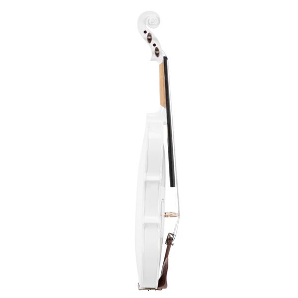 【AM不售卖】Glarry GV103 4/4 全实木红木配件 白色 小提琴-10