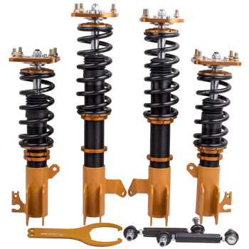 弹簧减震Coilover Lowering Kits for Mazda Protege 5 2002-03 2.0L Adj. Height Shock Strut