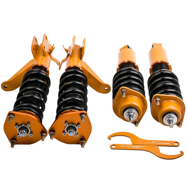 弹簧减震4pcs Coilover Kits Fit Honda Civic 01-05 02-05,SI Hatchback, Adj. Height Shocks-1