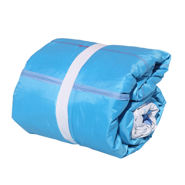 LALAHO 420D牛津布PVC 不含风机带喷头拱门 深蓝色 充气城堡 4.3*4*2.05m-19