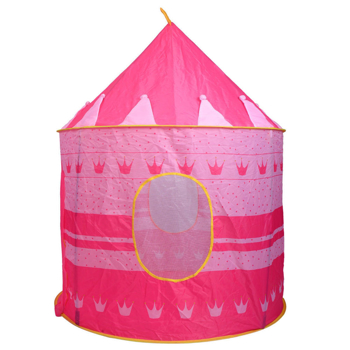 LALAHO-儿童帐篷-游戏帐篷-170T涤纶-尖顶圆柱形-1.05m直径-粉色