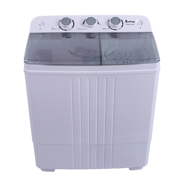 美规 XPB45-ZK45 16.5Lbs 洗衣机 110V 400W 双桶 塑料 灰色盖板 半自动-7