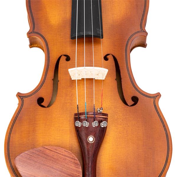 【AM不售卖】Glarry GV103 4/4 全实木红木配件 哑光自然色 小提琴-16