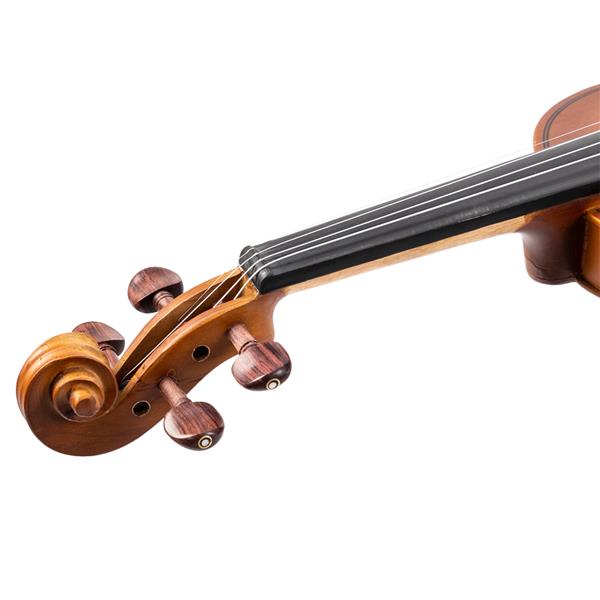 【AM不售卖】Glarry GV103 4/4 全实木红木配件 哑光自然色 小提琴-19