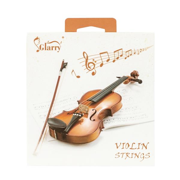 【AM不售卖】Glarry GV103 4/4 全实木红木配件 哑光自然色 小提琴-8