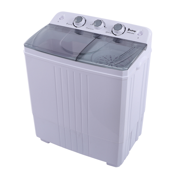 美规 XPB45-ZK45 16.5Lbs 洗衣机 110V 400W 双桶 塑料 灰色盖板 半自动-8
