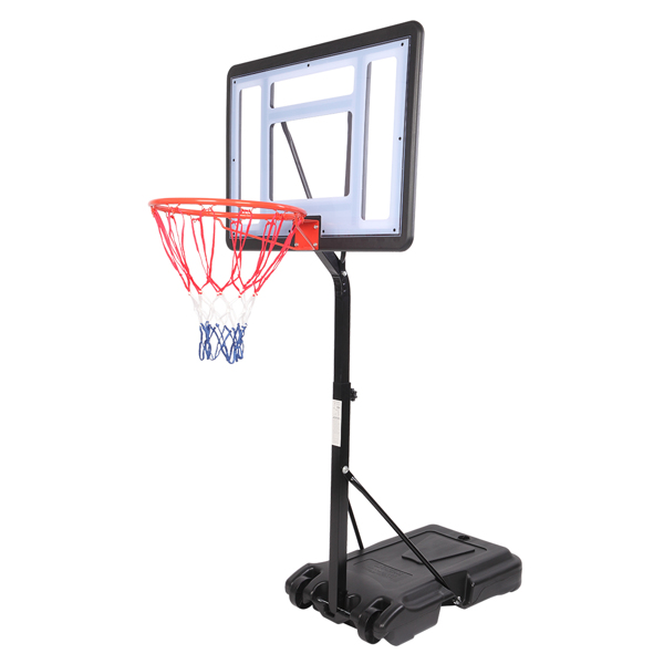 PVC透明板 篮框可调节115-135cm 篮球架 泳池边 最大适用7#球 N002 LX-B064S-5