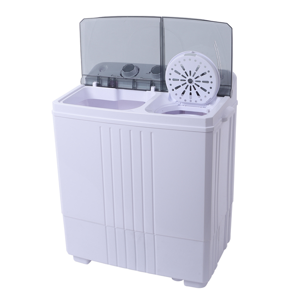 美规 XPB45-ZK45 16.5Lbs 洗衣机 110V 400W 双桶 塑料 灰色盖板 半自动-15