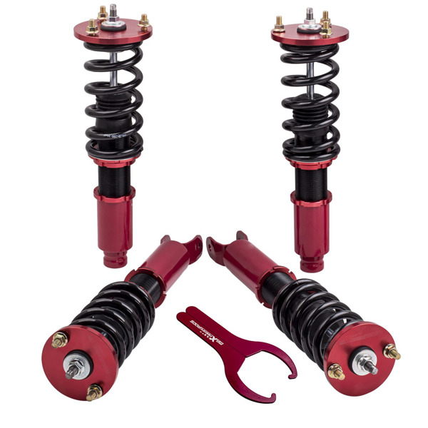 弹簧减震Coilover Shock Absorber Adj Height For Honda Accord 8th Gen 2008-2012 Strut Kits-1