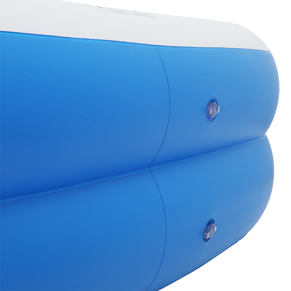 102*70*22in 蓝色 可收纳 充气泳池 壁厚0.3mm PVC 长方体 N001-20