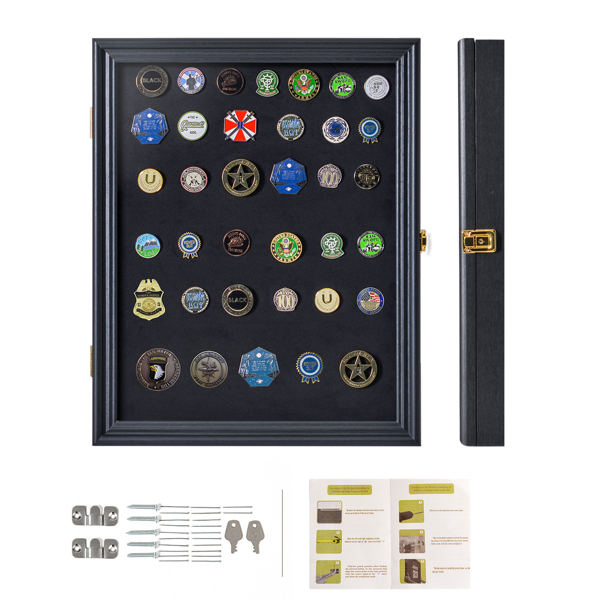 木制 泡沫板 黑色 纪念品储物盒 N001-5