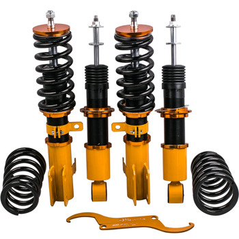 弹簧减震4pcs Coilovers Kits For Toyota Corolla 03-08 Matrix Coil Over Shock Strut Coil