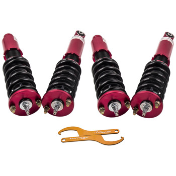 弹簧减震4x Coilover Suspension Kits for Honda CR-V 96-01 Coil Over Spring Shock & Struts