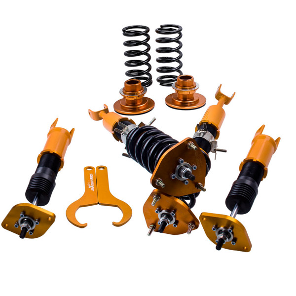 弹簧减震4Pcs Coilovers Struts for Nissan 350Z Z33 2003-2008 For Infiniti G35 Shock Absorbers-1