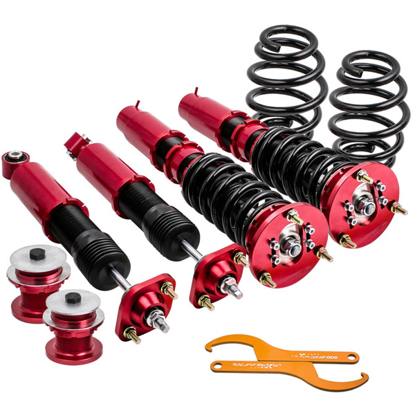 弹簧减震Adjustable Coilover Kit for 01-05 for BMW 325i / 325Ci 2PCS front + 2PCS rear-1