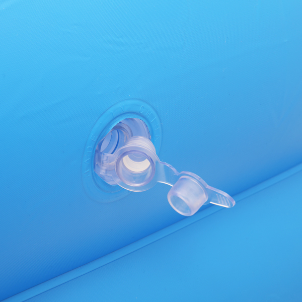 102*70*22in 蓝色 可收纳 充气泳池 壁厚0.3mm PVC 长方体 N001-23