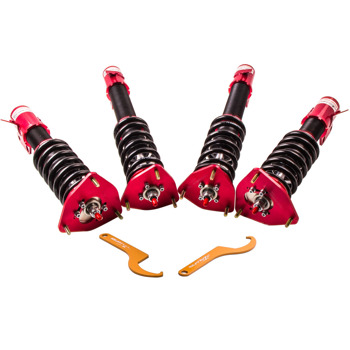 弹簧减震Coilover Shock Absorbers For Subaru Impreza 02-07 WRX GDB 04 STI 24 Ways Damper