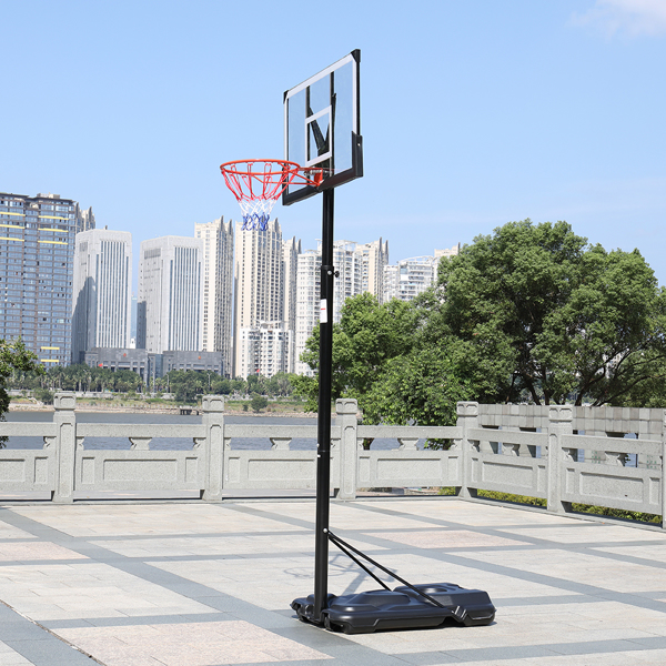 PC透明板 篮框可调节245-305cm 篮球架 成人款 最大适用7#球 N002 LX-B076-19